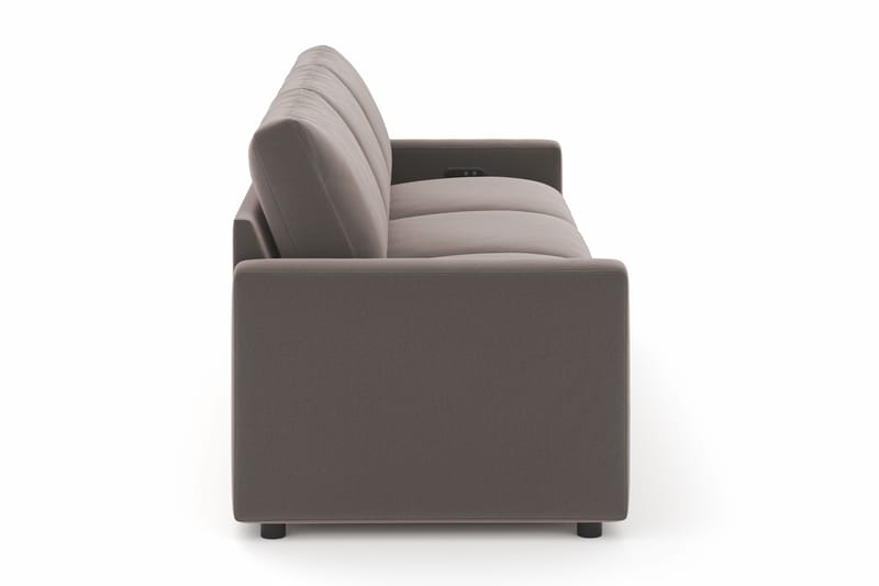 Barsele 3-sits Elektrisk Reclinersoffa - Brun - Möbler - Soffa - Biosoffa & reclinersoffa - 3 sits biosoffa & reclinersoffa