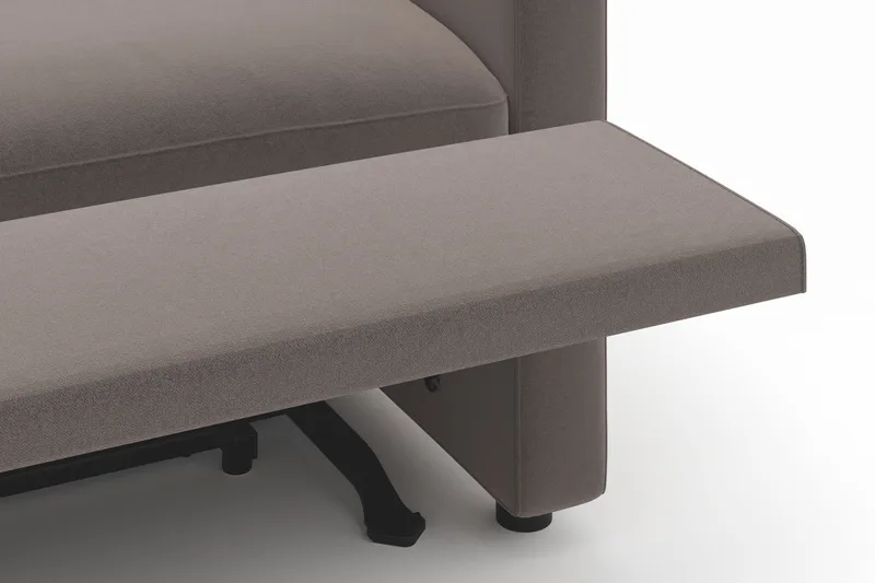 Barsele 3-sits Elektrisk Reclinersoffa - Brun - Möbler - Soffa - Biosoffa & reclinersoffa - 3 sits biosoffa & reclinersoffa