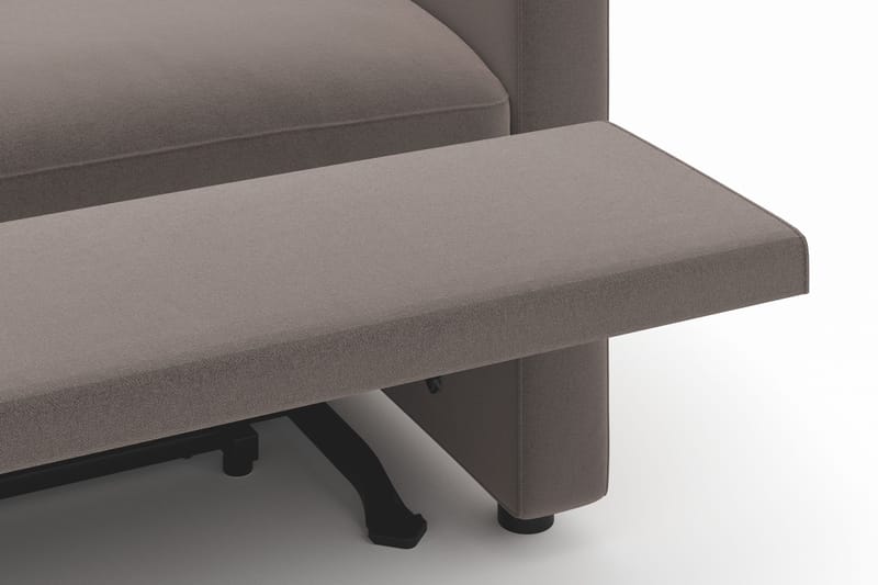 Barsele 3-sits Elektrisk Reclinersoffa - Brun - Möbler - Soffa - Biosoffa & reclinersoffa - 3 sits biosoffa & reclinersoffa