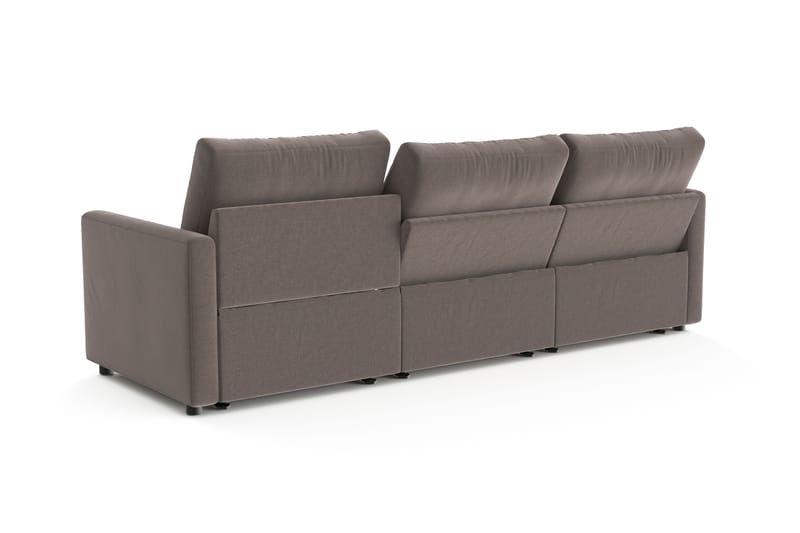 Barsele 3-sits Reclinersoffa - Brun - Möbler - Soffa - Biosoffa & reclinersoffa - 3 sits biosoffa & reclinersoffa