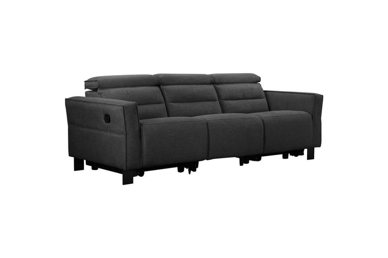 Carpari Reclinersoffa 3-sits - Grå - Möbler - Soffa - Biosoffa & reclinersoffa - 3 sits biosoffa & reclinersoffa