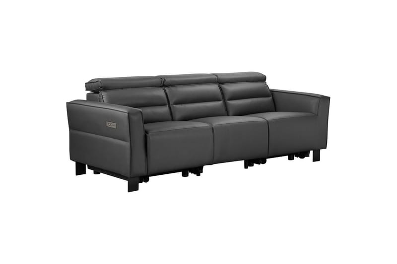 Carpari Reclinersoffa 3-sits - Grå - Möbler - Soffa - Biosoffa & reclinersoffa - 3 sits biosoffa & reclinersoffa
