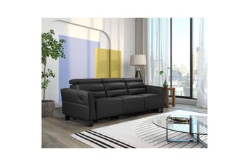 Carpari Reclinersoffa 3-sits - Svart - Möbler - Soffa - Biosoffa & reclinersoffa - 3 sits biosoffa & reclinersoffa