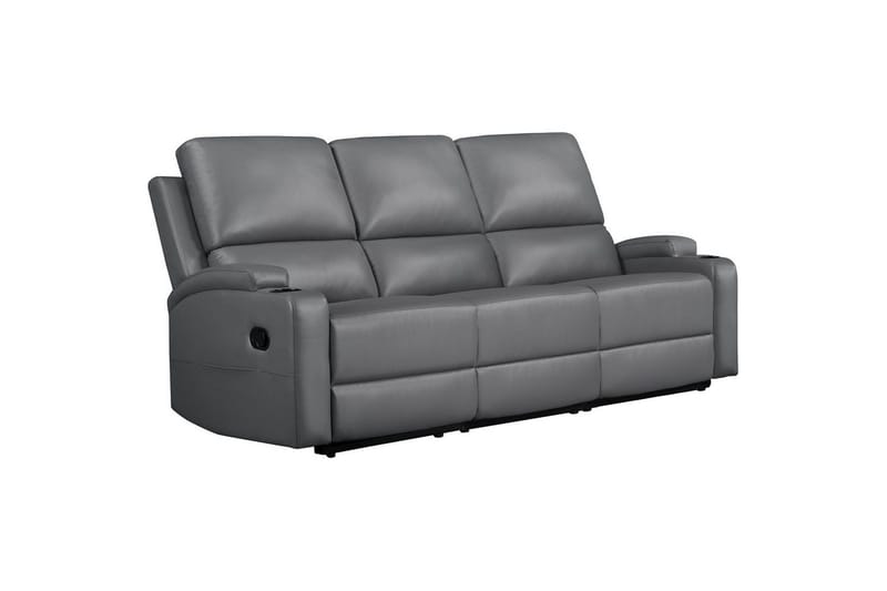 Dallas Reclinersoffa 3-sits - Grå - Möbler - Soffa - Biosoffa & reclinersoffa
