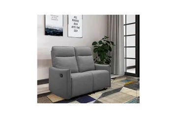 Lugo Reclinersoffa 2-sits - Grå - Möbler - Soffa - Biosoffa & reclinersoffa - 2 sits biosoffa & reclinersoffa