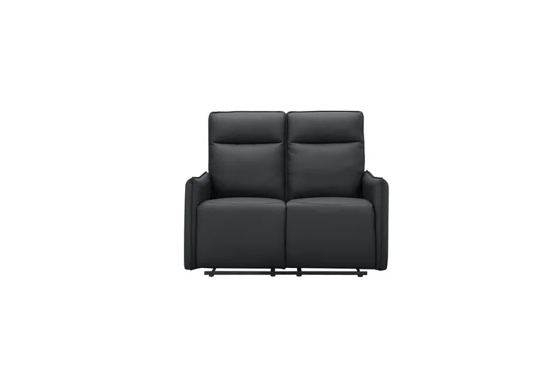 Lugo Reclinersoffa 2-sits, Svart