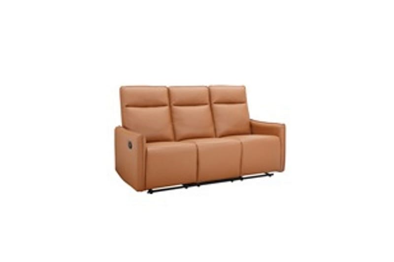 Lugo Reclinersoffa 3-sits - Brun - Möbler - Soffa - Biosoffa & reclinersoffa - 3 sits biosoffa & reclinersoffa