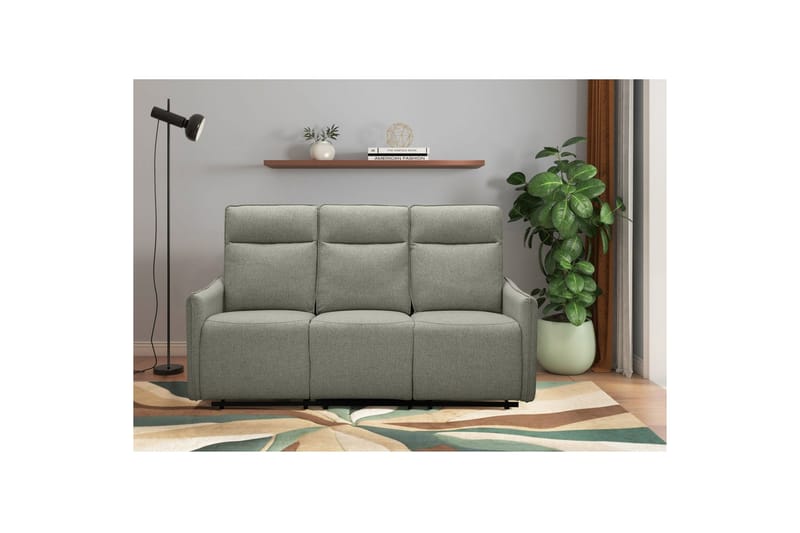 Lugo Reclinersoffa 3-sits - Grön - Möbler - Soffa - Biosoffa & reclinersoffa - 3 sits biosoffa & reclinersoffa