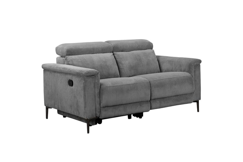 Lund Reclinersoffa 2-sits - Grå - Möbler - Soffa - Biosoffa & reclinersoffa - 2 sits biosoffa & reclinersoffa