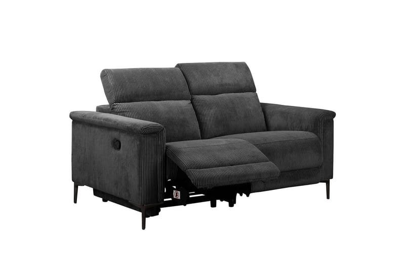 Lund Reclinersoffa 2-sits - Grå - Möbler - Soffa - Biosoffa & reclinersoffa - 2 sits biosoffa & reclinersoffa