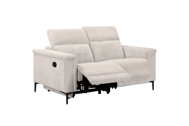 Lund Reclinersoffa 2-sits - Vit - Möbler - Soffa - Biosoffa & reclinersoffa - 2 sits biosoffa & reclinersoffa