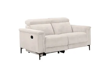 Lund Reclinersoffa 2-sits - Vit - Möbler - Soffa - Biosoffa & reclinersoffa - 2 sits biosoffa & reclinersoffa