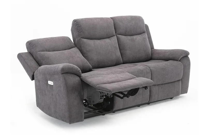 Milo Soffa 3-sits - Grå - Möbler - Soffa - Biosoffa & reclinersoffa
