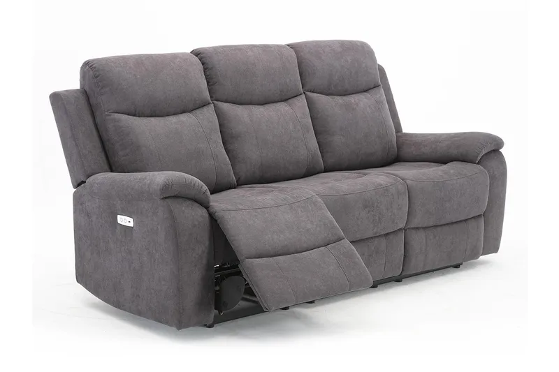 Milo Soffa 3-sits - Grå - Möbler - Soffa - Biosoffa & reclinersoffa
