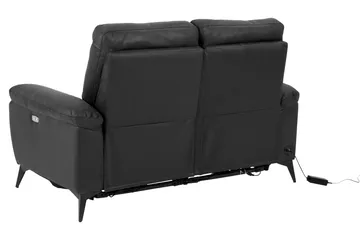 Ranas 2-sits Hörnreclinersoffa Elektrisk - Grå/Svart - Möbler - Soffa - Biosoffa & reclinersoffa - 2 sits biosoffa & reclinersoffa