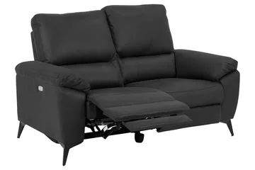 Ranas 2-sits Hörnreclinersoffa Elektrisk - Grå/Svart - Möbler - Soffa - Biosoffa & reclinersoffa - 2 sits biosoffa & reclinersoffa