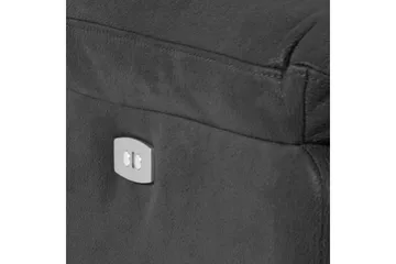 Ranas 2-sits Hörnreclinersoffa Elektrisk - Grå/Svart - Möbler - Soffa - Biosoffa & reclinersoffa - 2 sits biosoffa & reclinersoffa