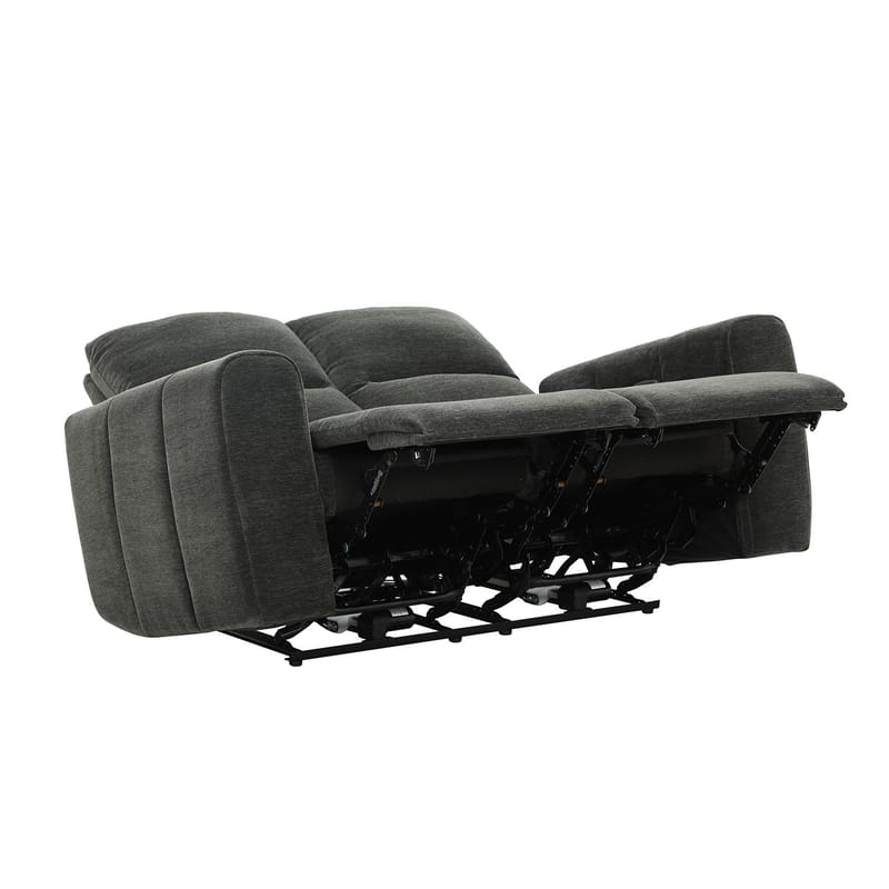 Reclinersoffa Ödmark 2-sits med elektrisk mekanism - grå - Möbler - Soffa - Biosoffa & reclinersoffa - 2 sits biosoffa & reclinersoffa