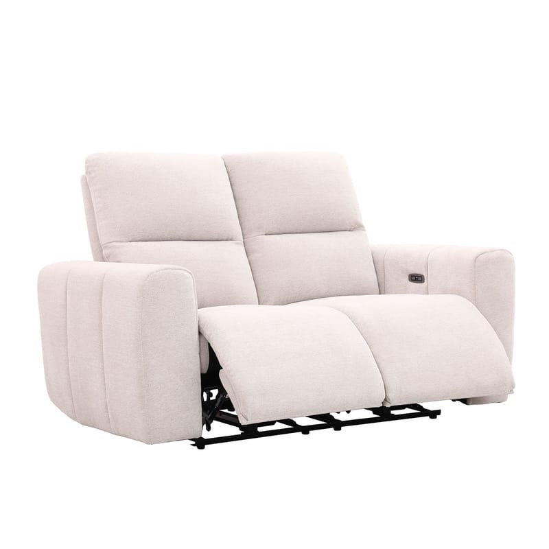 Reclinersoffa Ödmark 2-sits med elektrisk mekanism - ljusbeige - Möbler - Soffa - Biosoffa & reclinersoffa - 2 sits biosoffa & reclinersoffa