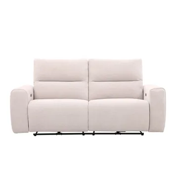 Reclinersoffa Ödmark 3-sits med elektrisk mekanism - ljusbeige - Möbler - Soffa - Biosoffa & reclinersoffa - 3 sits biosoffa & reclinersoffa