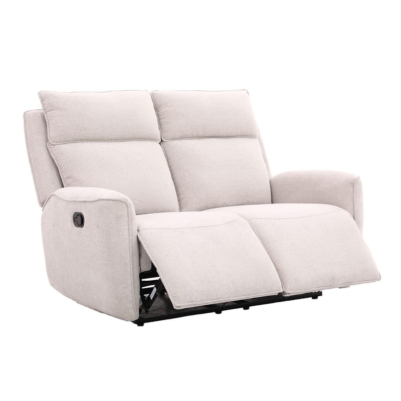 Reclinersoffa Östvik 2-sits med manuell mekanism - beige - Möbler - Soffa - Biosoffa & reclinersoffa - 2 sits biosoffa & reclinersoffa