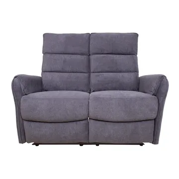 Reclinersoffa Dalsor 2-sits med elektrisk mekanism - Grå - Möbler - Soffa - Biosoffa & reclinersoffa - 2 sits biosoffa & reclinersoffa