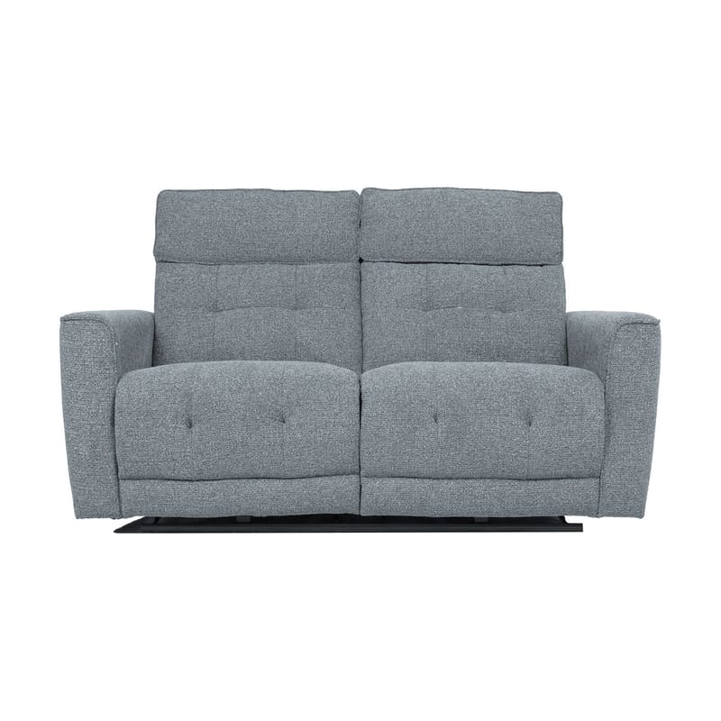 Reclinersoffa Glendor 2-sits med elektrisk mekanism - Blågrå - Möbler - Soffa - Biosoffa & reclinersoffa - 2 sits biosoffa & reclinersoffa