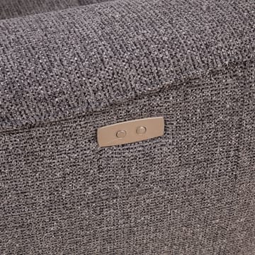 Reclinersoffa Glendor - grå - Möbler - Soffa - Biosoffa & reclinersoffa - 2 sits biosoffa & reclinersoffa