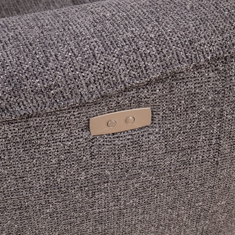 Reclinersoffa Glendor - grå - Möbler - Soffa - Biosoffa & reclinersoffa - 2 sits biosoffa & reclinersoffa