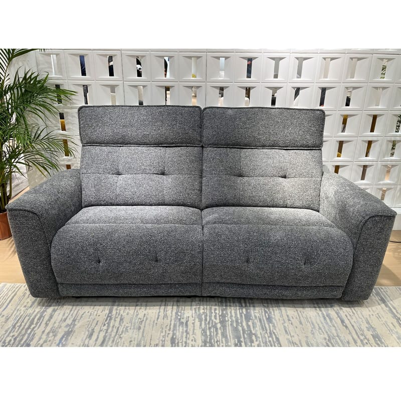 Reclinersoffa Glendor - grå - Möbler - Soffa - Biosoffa & reclinersoffa - 2 sits biosoffa & reclinersoffa