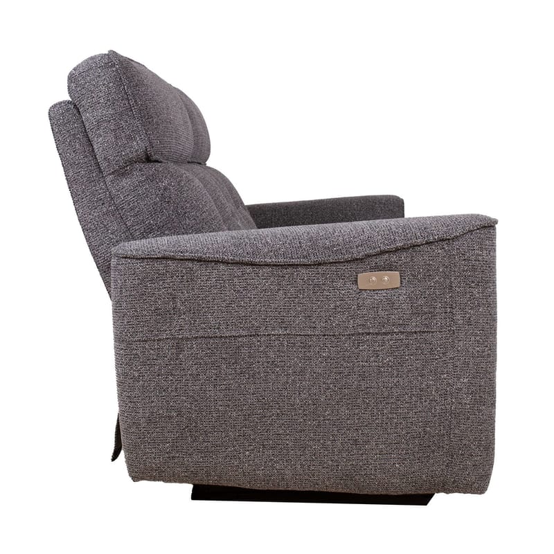 Reclinersoffa Glendor - grå - Möbler - Soffa - Biosoffa & reclinersoffa - 2 sits biosoffa & reclinersoffa