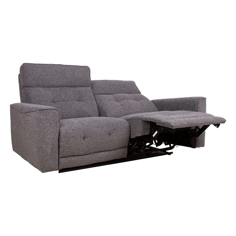 Reclinersoffa Glendor - grå - Möbler - Soffa - Biosoffa & reclinersoffa - 2 sits biosoffa & reclinersoffa