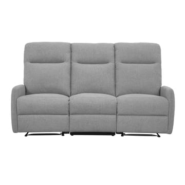 Reclinersoffa Gränor 3-sits med elektrisk mekanism - Ljusgrå - Möbler - Soffa - Biosoffa & reclinersoffa - 3 sits biosoffa & reclinersoffa