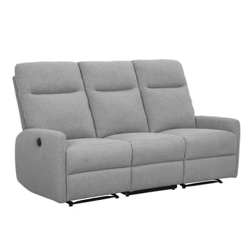 Reclinersoffa Gränor 3-sits med elektrisk mekanism - Ljusgrå - Möbler - Soffa - Biosoffa & reclinersoffa - 3 sits biosoffa & reclinersoffa