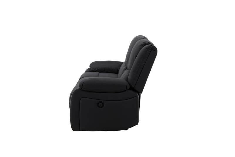 Reclinersoffa med hörn Comfort Living Singapore Reclinersoffa 3 sits Konstläder Black - Möbler - Soffa - Biosoffa & reclinersoffa