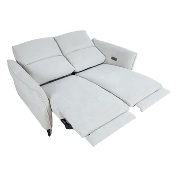 Reclinersoffa Näsdal 2-sits med elektrisk mekanism - ljusbeige - Möbler - Soffa - Biosoffa & reclinersoffa - 2 sits biosoffa & reclinersoffa
