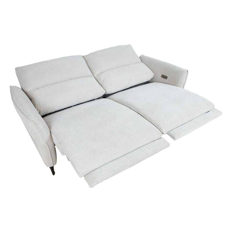 Reclinersoffa Näsdal 3-sits med elektrisk mekanism - ljusbeige - Möbler - Soffa - Biosoffa & reclinersoffa - 3 sits biosoffa & reclinersoffa