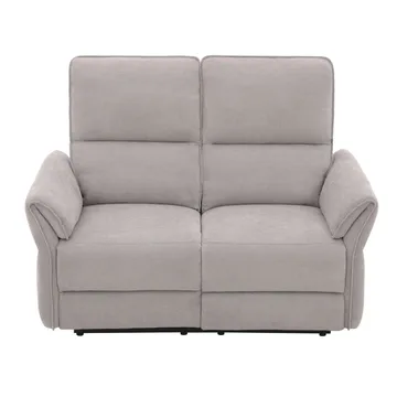 Reclinersoffa Ravdal 2-sits med elektrisk mekanism - grå - Möbler - Soffa - Biosoffa & reclinersoffa - 2 sits biosoffa & reclinersoffa