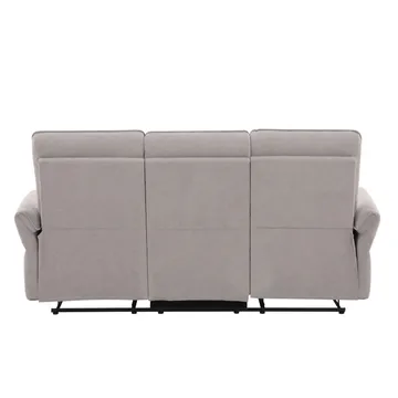Reclinersoffa Ravdal 3-sits med elektrisk mekanism - grå - Möbler - Soffa - Biosoffa & reclinersoffa - 3 sits biosoffa & reclinersoffa
