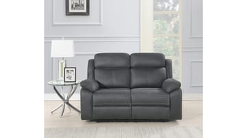 Reclinersoffa Rindal 2 Sits Elektrisk - grå - Möbler - Soffa - Biosoffa & reclinersoffa - 2 sits biosoffa & reclinersoffa