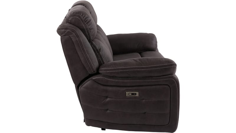 Reclinersoffa Rindal 2 Sits Manuell - brungrå - Möbler - Soffa - Biosoffa & reclinersoffa - 2 sits biosoffa & reclinersoffa