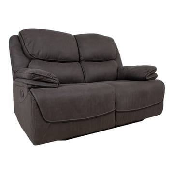 Reclinersoffa Sälmar 2-sits med manuell mekanism - grå - Möbler - Soffa - Biosoffa & reclinersoffa - 2 sits biosoffa & reclinersoffa