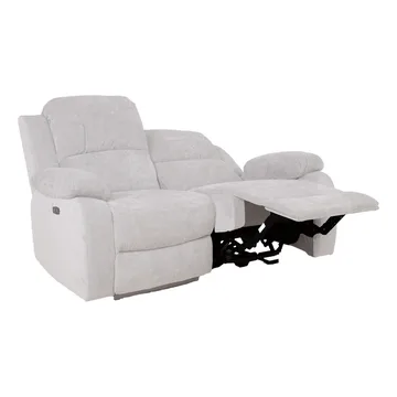 Reclinersoffa Tränor 2-sits med elektrisk mekanism - naturvit - Möbler - Soffa - Biosoffa & reclinersoffa - 2 sits biosoffa & reclinersoffa