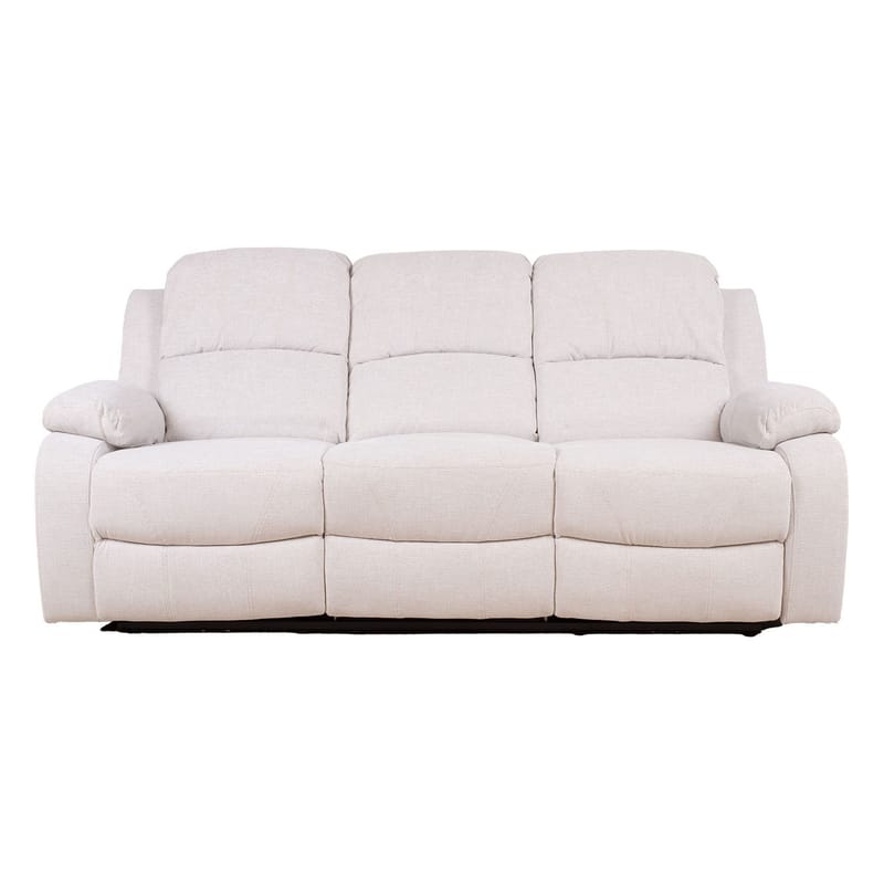 Reclinersoffa Tränor 3-sits med elektrisk mekanism - naturvit - Möbler - Soffa - Biosoffa & reclinersoffa - 3 sits biosoffa & reclinersoffa