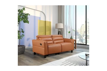 Reclinersoffa utan hörn Loft24 Carpari Reclinersoffa 2-sits Brown Belfast fabric - Möbler - Soffa - Biosoffa & reclinersoffa - 2 sits biosoffa & reclinersoffa