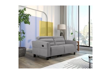 Reclinersoffa utan hörn Loft24 Carpari Reclinersoffa 2-sits Grey Belfast fabric - Möbler - Soffa - Biosoffa & reclinersoffa - 2 sits biosoffa & reclinersoffa