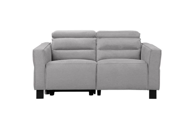 Reclinersoffa utan hörn Loft24 Carpari Reclinersoffa 2-sits Grey Belfast fabric, undefined