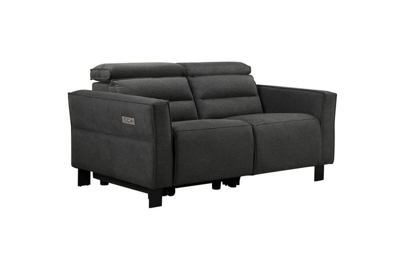 Reclinersoffa utan hörn Loft24 Carpari Reclinersoffa 2-sits Grey Belfast fabric - Möbler - Soffa - Biosoffa & reclinersoffa - 2 sits biosoffa & reclinersoffa