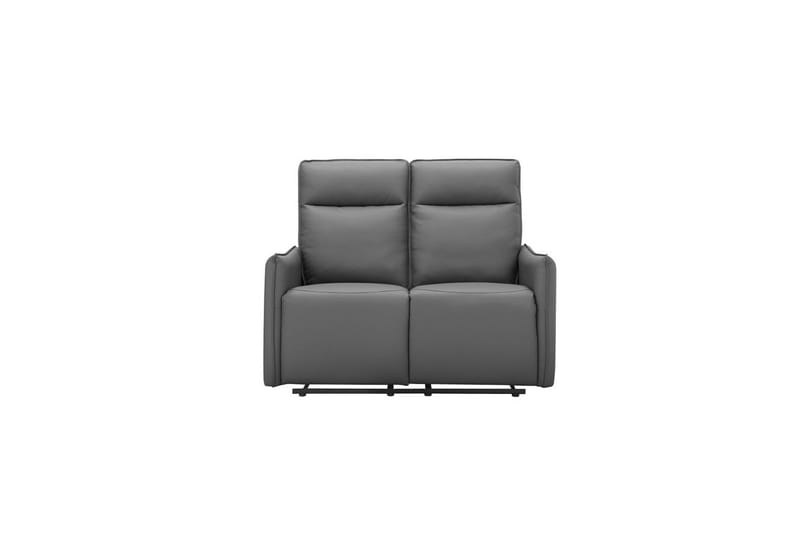 Reclinersoffa utan hörn Loft24 Soffa 2-sits Loft24 Lugo Grey Artificial leather - Möbler - Soffa - Biosoffa & reclinersoffa - 2 sits biosoffa & reclinersoffa