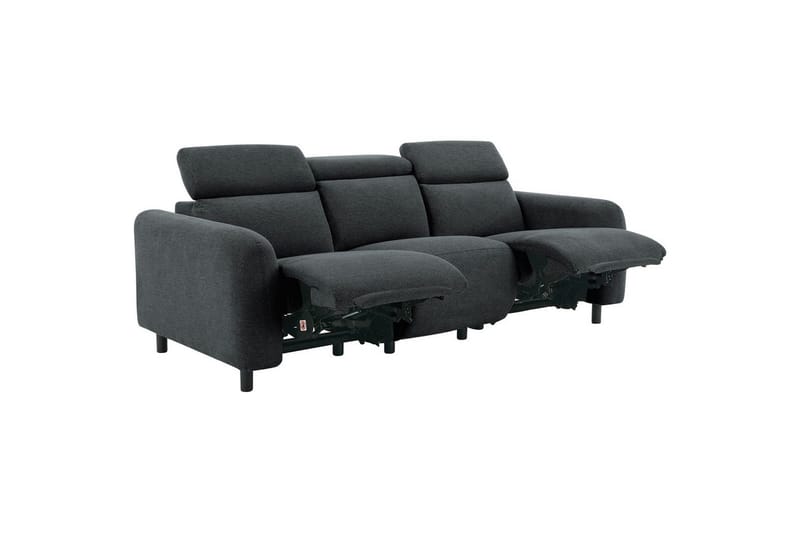 Skaane Reclinersoffa 3-sits - Grå - Möbler - Soffa - Biosoffa & reclinersoffa - 3 sits biosoffa & reclinersoffa
